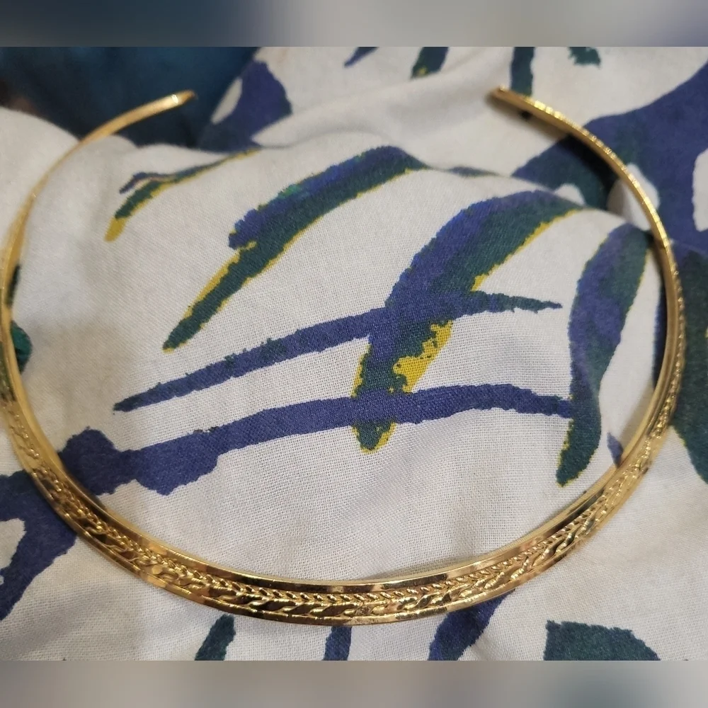 Artisan Greek Key Grecian Cleopatra Choker Necklace - Picture 1 of 3